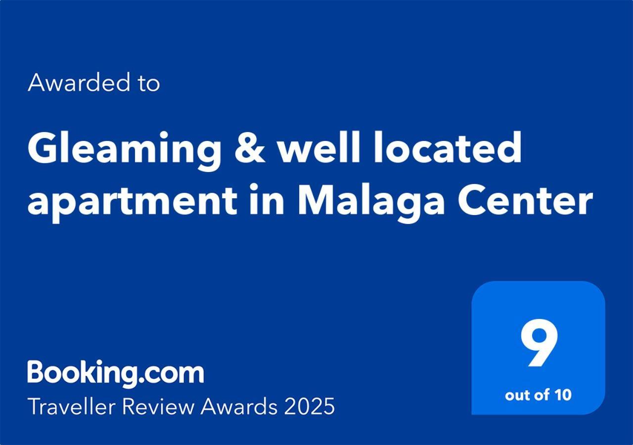 Gleaming & Well Located Apartment In Malaga Center Exterior foto